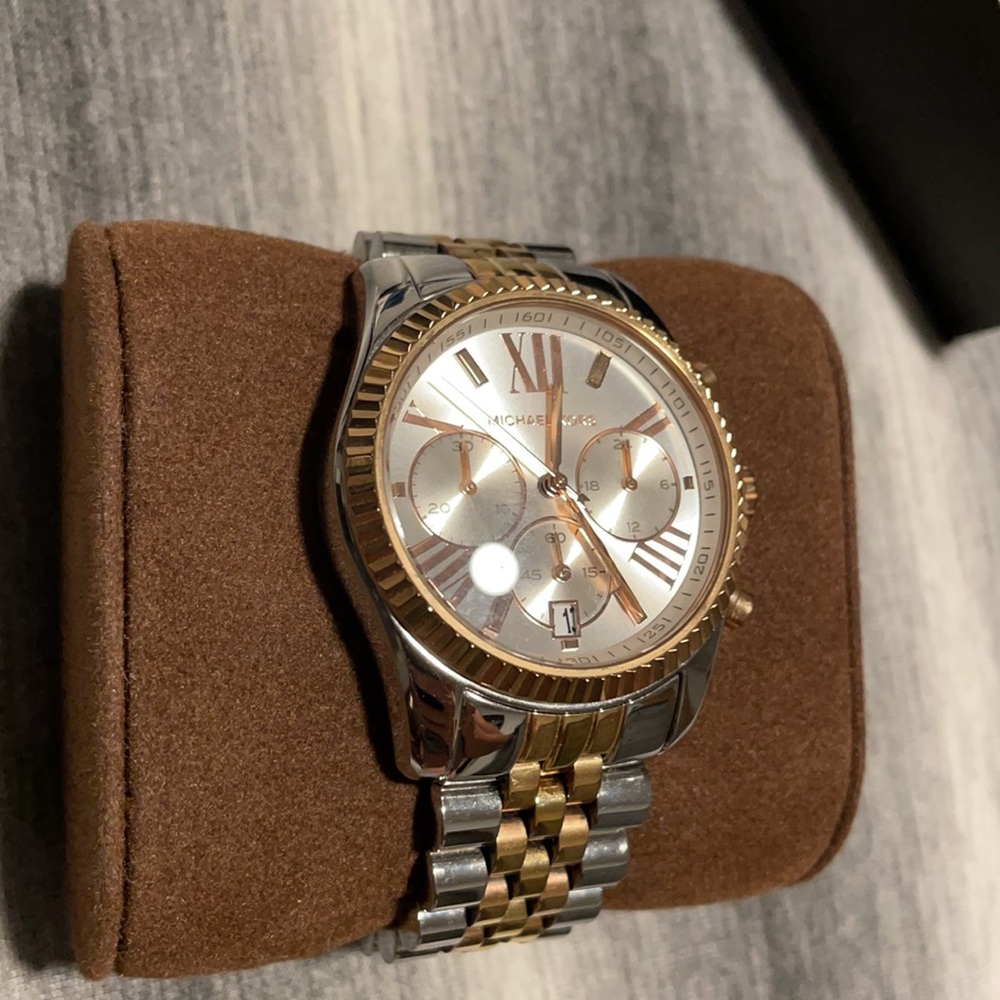 Michael Kors Two-Tone Watch - Picture 3 of 6